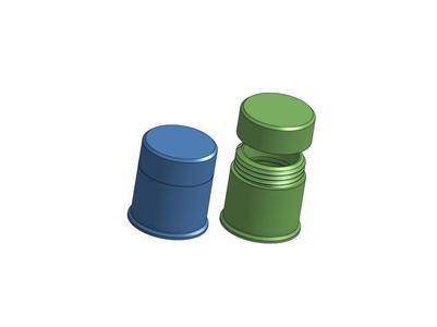 Small round container