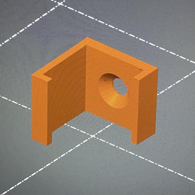 Bracket for the Voron LED Light Diffuser