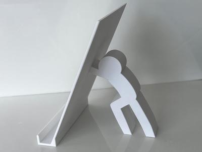 Phone holder/stand with motif