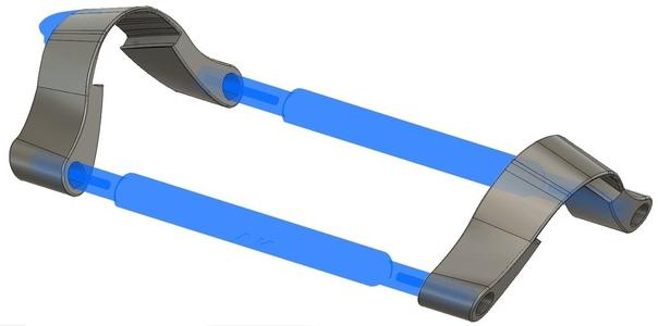 bicycle carrier quick lock - only for cowboy bike model 3