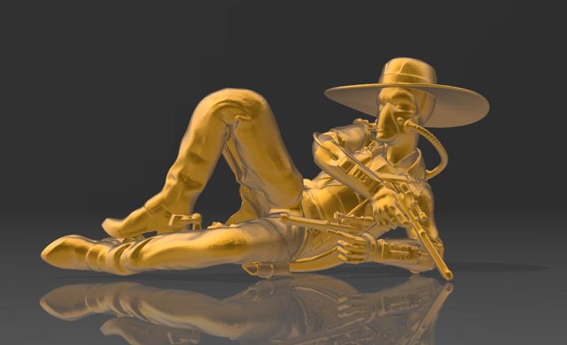 Recumbent Cad Bane