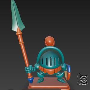 Knight Cup - 3D model for printing