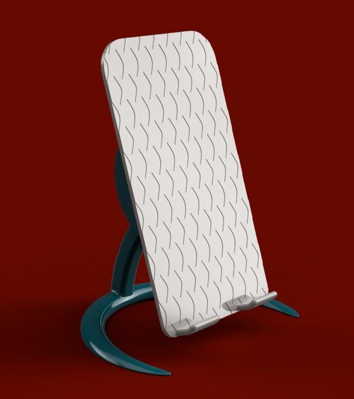 Adjustable phone or tablet holder