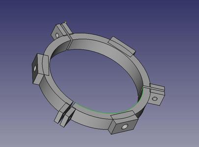 Tube rings for Newtonian (d=126mm)