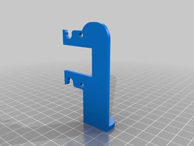 X endstop relocate bracket for mk4 carriage - Mega PRO