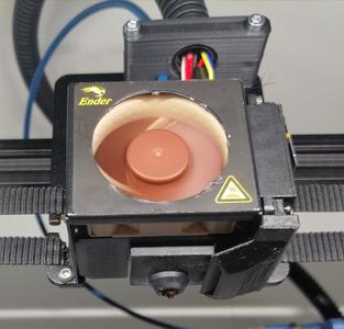 Ender 6 Extruderhousing Fan-Cover