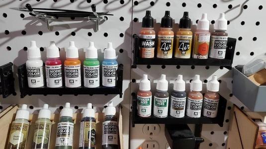 17ml dropper bottle rack (x5 bottles)