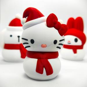 Christmas Special - Kitty Snowman