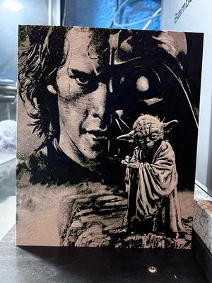 Anakin-Yoda-Darth vader Hueforge