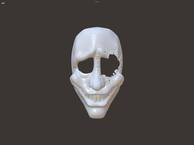 Haunt Mask Cracked