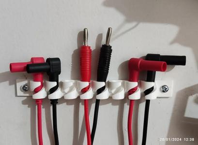 Cable holder (wall mount version)   