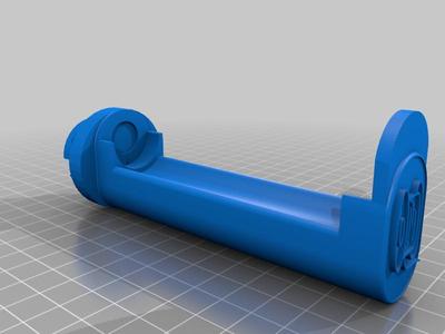 Ender 3 Filament Holder 80mm stock nut and stopper