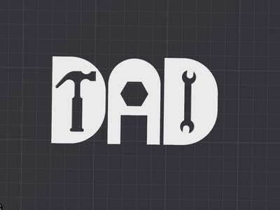 Dad sign