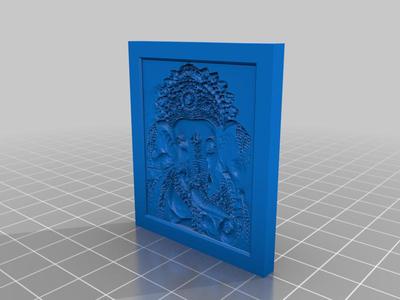 ganpati bappa lithophane