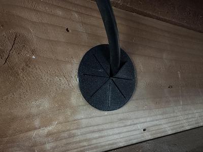 Cable wall grommet (2 in)