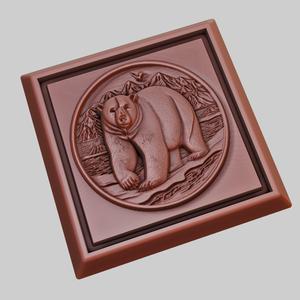 Polar Bear Animal 3D Model for CNC Router Laser & 3D Printer
