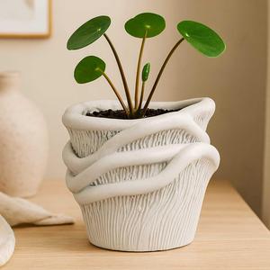 Mushroom Plant Pot with Drainage