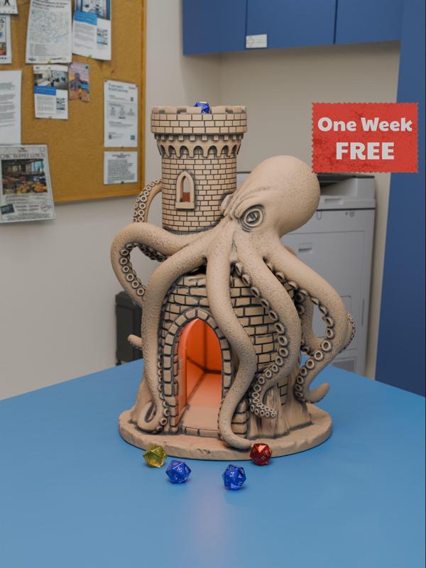 Octopus Dice Tower
