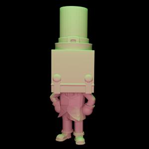 Hatty Hattington Battleblock Theater Figure