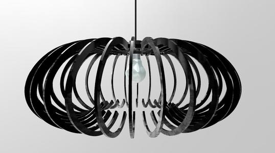 DIY art deco chandelier model 8 lamp living room without support diameter 61 cm