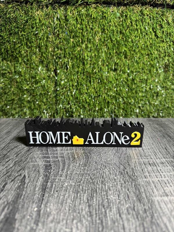 HOME ALONE 2 LOGO 3D PRINT DECORATION