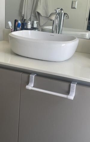 Towel Hanger for Bathroom Cabinet Door