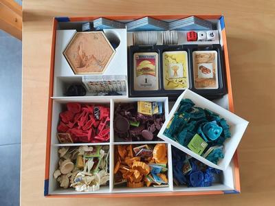 Catan Box (Cities and Knights + 6 players) Kartoneinsatz Basis + Städte u. Ritter + 5-6 Pers. Erweiterung