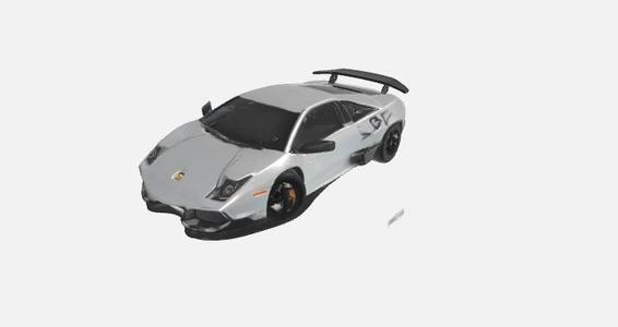 Lamborghini Murcielago 2010 in 3D