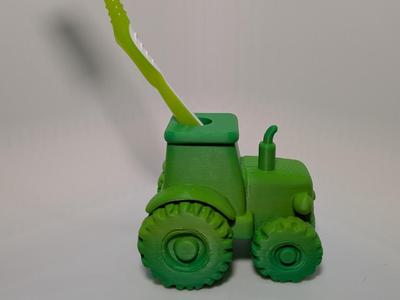 Tractor Toothbrush Holder / Desk Buddy
