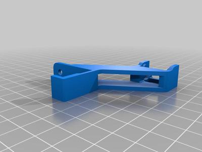 Carriage mount with countersunk hole - Anet A8 X axis chain