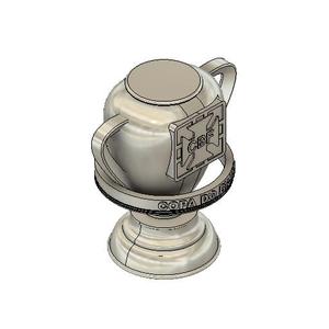 Brazilian Cup Trophy - 3D Printable Model | Copa do Brasil