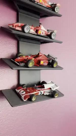 Stackable Shelf for Toy Car Display - Vertical & Space-Saving