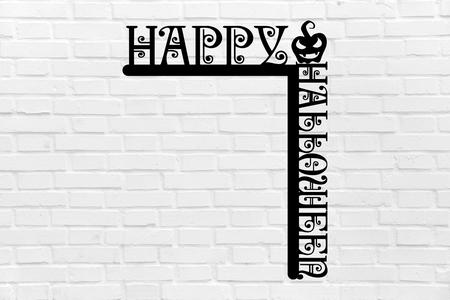 HALLOWEEN wall decor happy door
