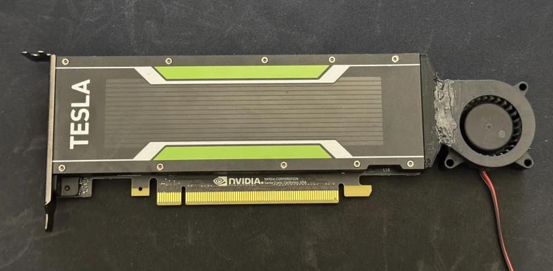 Nvidia Tesla P4 4020 blower fan shroud   