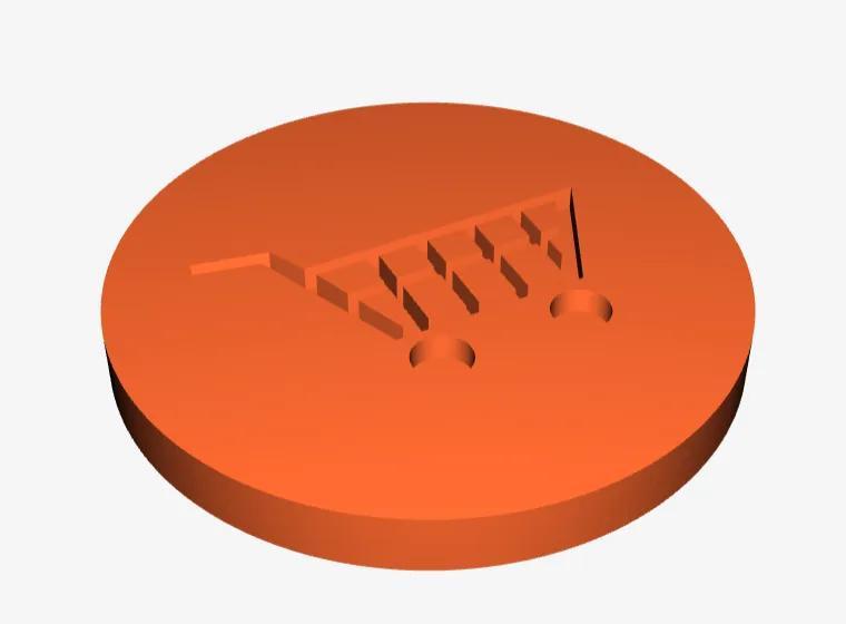 Chip für den Einkaufswagen   