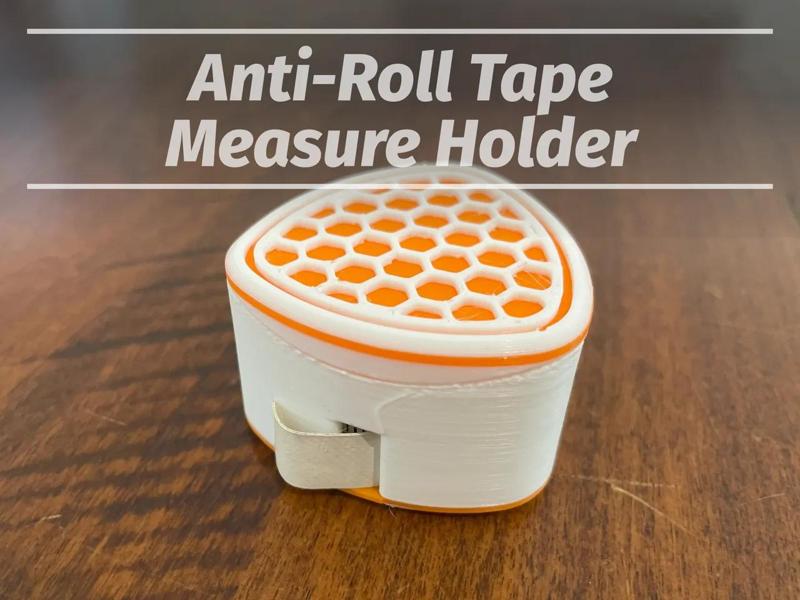 Anti-roll Tape Measure Holder   