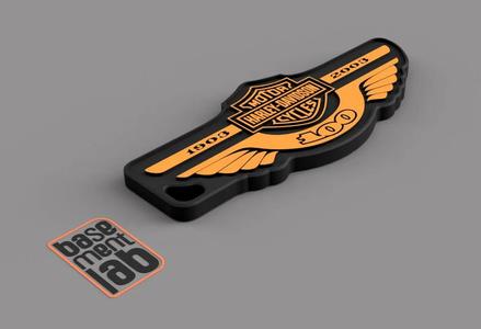 Harley-Davidson 100 Years Keychain - Portachiavi - Porte Clès   