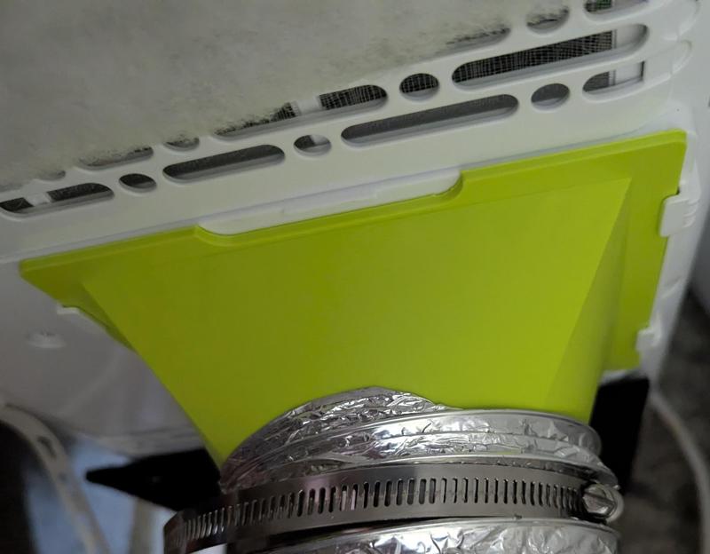 AC Exhaust to 4 inch adapter