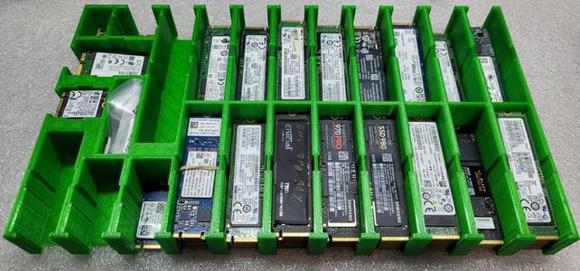 M.2 mSATA 2 sizes SSD Tray + cover