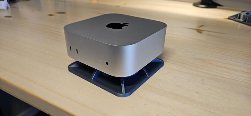 Mac Mini M4 stand no hole no screws (model #2)