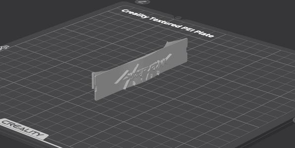 cyberpunk styled rx fan side clips 120 and 140mm