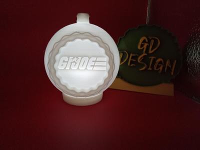 G.I.JOE Cobra CHRISTMAS ORNAMENT TEALIGHT