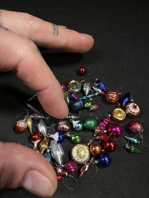 Christmas Ornaments Pack for Miniature Tree