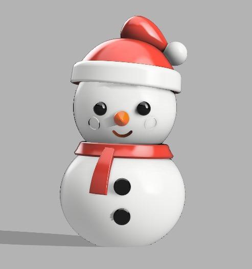 Snowman stl