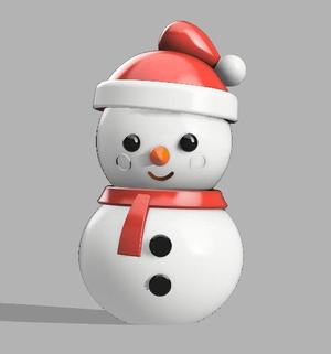 Snowman stl