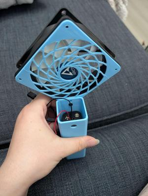 Simple portable fan