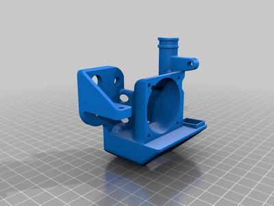  Remix - Red Squirrel with BLTouch mount - Ender 3 Pro CR-10 - 5015