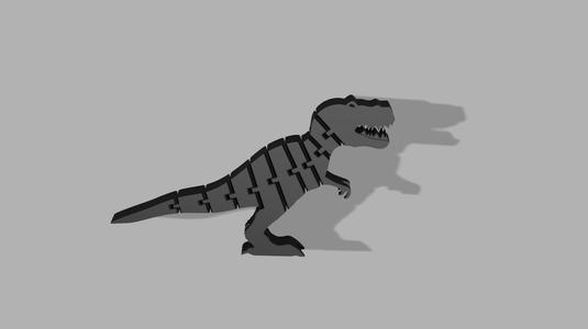 Flexi Trex figure
