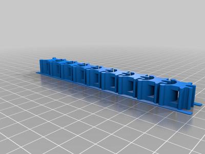 2020 Extrusion / Ender 6 Wire Bundle Snap-In Zip Tie Mounts