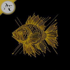 Fish - Geometric - 2D Wall Art Decor